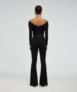 Self-portrait Crossover Top READY TO WEAR