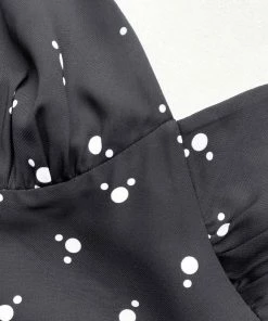 Self-portrait Polka Dot Wrap Midi Dress READY TO WEAR