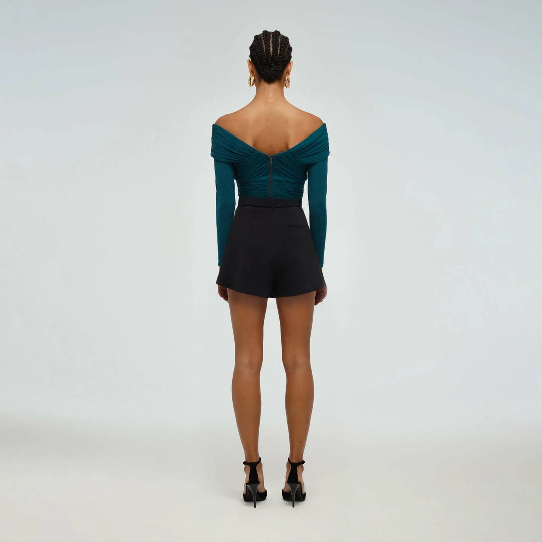 Self-portrait Crepe Skort READY TO WEAR