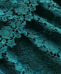 Self-portrait Green Guipure Maxi Dress READY TO WEAR