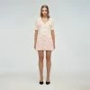 Self-portrait Ombre Knit Mini Dress