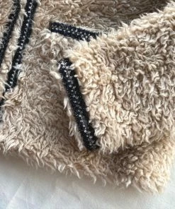 Self-portrait Faux Fur Jacket