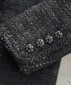 Self-portrait READY TO WEAR Boucle Longline Jacket