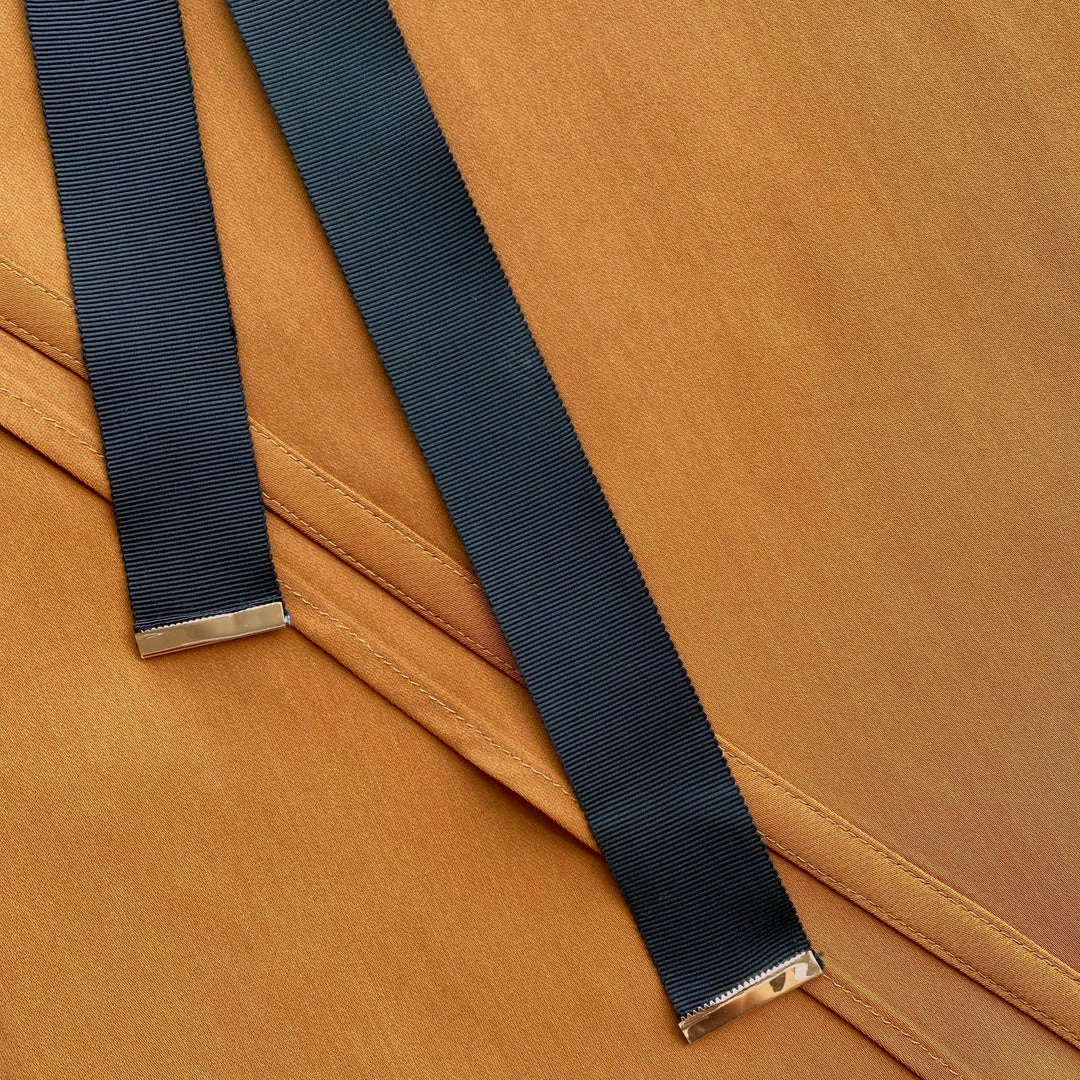 Self-portrait Wrap Midi Skirt READY TO WEAR