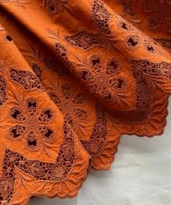 Self-portrait READY TO WEAR Floral Broderie Mini Dress