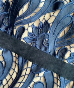 Self-portrait READY TO WEAR Prairie Guipure Mini Dress