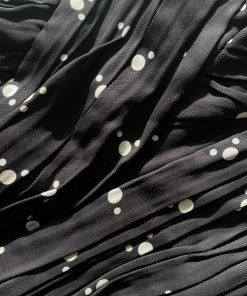 Self-portrait READY TO WEAR Long Sleeve Polka Dot Dress