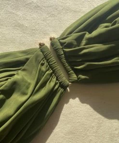 Self-portrait Green Bandeau Bikini Top Swim & Resort