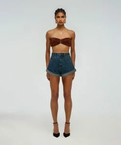 Self-portrait Bandeau Bikini Top