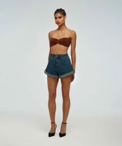 Self-portrait Bandeau Bikini Top