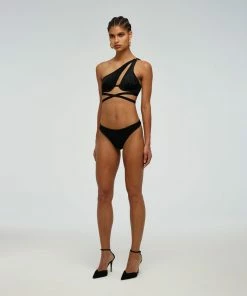 Self-portrait Black Brief Swim & Resort