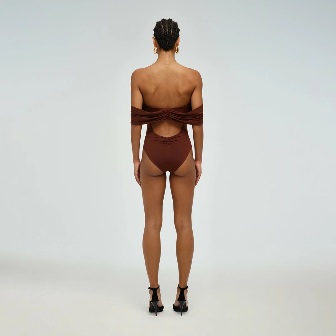 Self-portrait Swim & Resort Off Shoulder Swimsuit