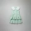 Self-portrait KIDS Mint Guipure Lace Dress