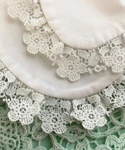 Self-portrait KIDS Mint Guipure Lace Dress