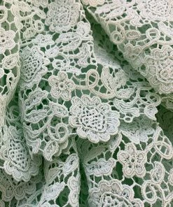 Self-portrait KIDS Mint Guipure Lace Dress