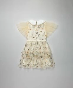 Self-portrait Star Mesh Mini Dress KIDS