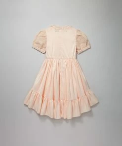 Self-portrait Organza Flower Taffeta Dress KIDS