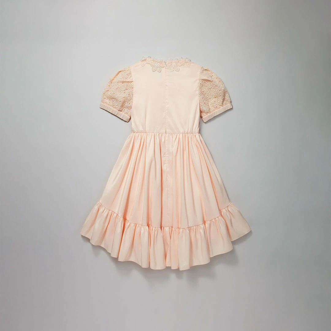 Self-portrait Organza Flower Taffeta Dress KIDS