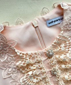 Self-portrait Organza Flower Taffeta Dress KIDS