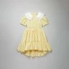 Self-portrait Yellow Taffeta Dress KIDS