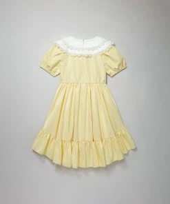 Self-portrait Yellow Taffeta Dress KIDS