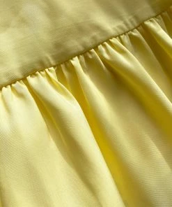 Self-portrait Yellow Taffeta Dress KIDS