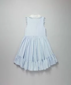 Self-portrait Blue Cotton Dress