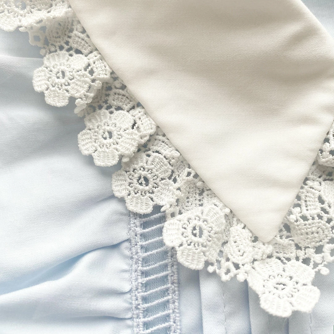 Self-portrait Blue Cotton Dress