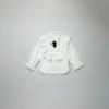 Self-portrait White Cotton Poplin Ruffle Shirt