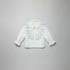 Self-portrait KIDS Embroidered Ruffle Shirt