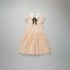 Self-portrait KIDS Chiffon Yoke Guipure Lace Dress