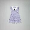 Self-portrait Lilac Guipure Lace Dress