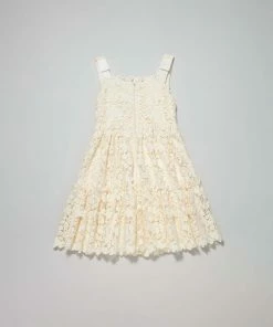 Self-portrait KIDS Ivory Azaelea Bow Detail Dress