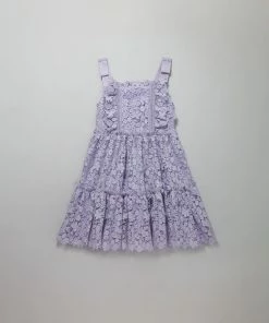 Self-portrait Lilac Azaelea Bow Detail Dress