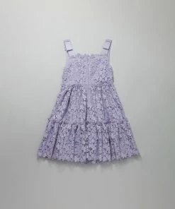 Self-portrait Lilac Azaelea Bow Detail Dress