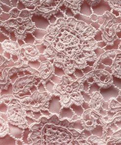 Self-portrait Pink Guipure Lace Top KIDS
