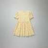 Self-portrait Yellow Guipure Lace Dress