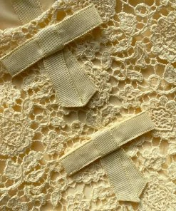 Self-portrait Yellow Guipure Lace Dress