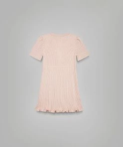 Self-portrait Pink Knit Dress KIDS