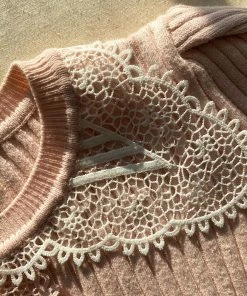 Self-portrait Pink Knit Dress KIDS