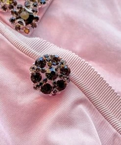 Self-portrait Diamante Collar Cotton Dress READY TO WEAR