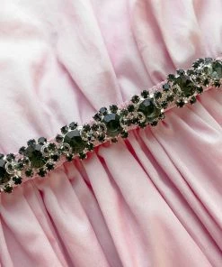 Self-portrait Diamante Collar Cotton Dress READY TO WEAR