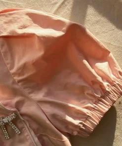 Self-portrait Pink Cotton Midi Dress READY TO WEAR