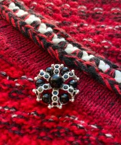 Self-portrait Red Stripe Knit Dress