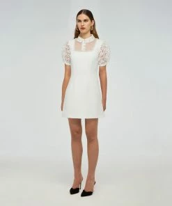 Self-portrait Sequin Crepe Mini Dress READY TO WEAR