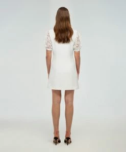 Self-portrait Sequin Crepe Mini Dress READY TO WEAR