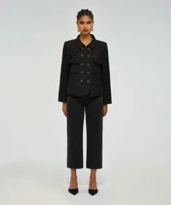 Self-portrait Boucle Double Breasted Jacket READY TO WEAR