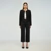 Self-portrait Boucle Cropped Jacket