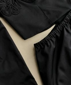 Self-portrait Black Cotton Cut Out Midi Dress READY TO WEAR