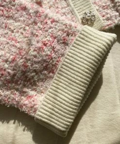 Self-portrait Textured Knit Cardigan